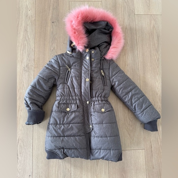 NWT Imoga kids Girls Winter Coat Warm Jacket Size 4
